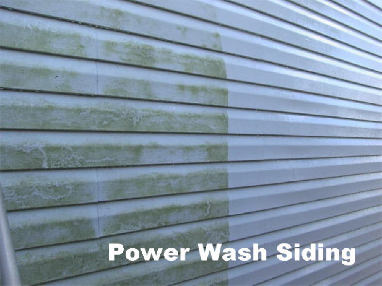 Power Wash Siding